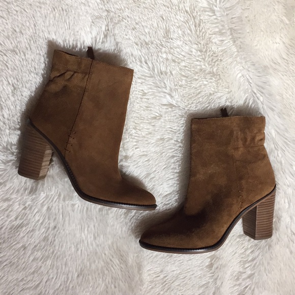 Franco Sarto Shoes - NWOB Franco Sarto Cognac Suede Boots